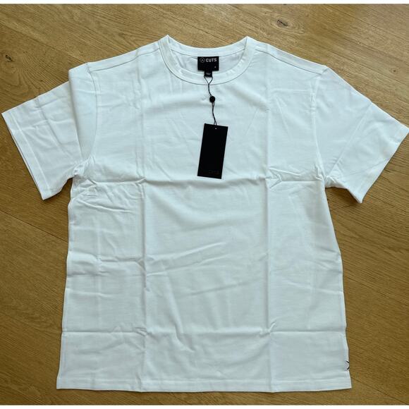 Cuts - Overtime Tee 2.0 in White - Picture 1 of 6